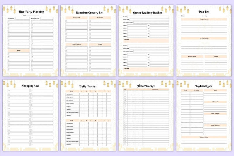Ultimate Ramadan Planner for 2024 - CraftNest - Digital Crafting and Art