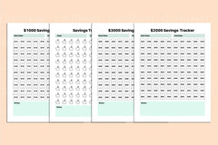 Efficient Saving Tracker for Budget Management - CraftNest - Digital Crafting and Art