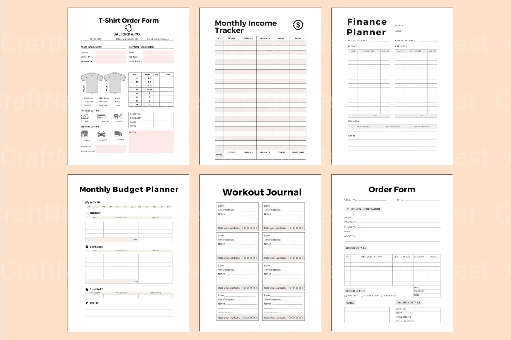 Editable Canva Template for Creative Projects - CraftNest - Digital Crafting and Art