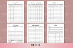 Small Business Planner Template - CraftNest - Digital Crafting and Art
