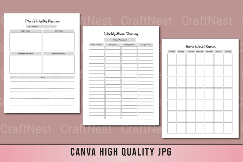 Ultimate Mom Planner for Busy Moms - CraftNest - Digital Crafting and Art