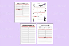Halloween Planner Guide - CraftNest - Digital Crafting and Art