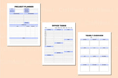 Office Tasks Planner - CraftNest - Digital Crafting and Art