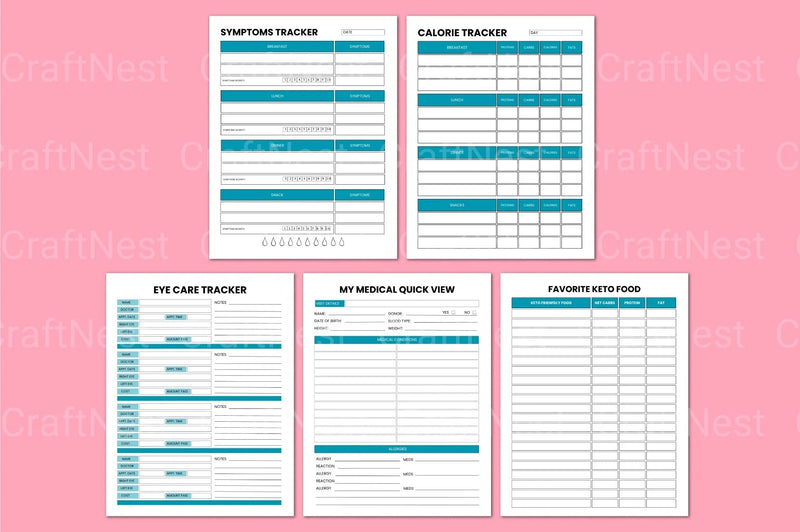 ADHD Progress Tracker - CraftNest - Digital Crafting and Art