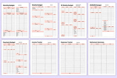 Mega Budget Planner - CraftNest - Digital Crafting and Art