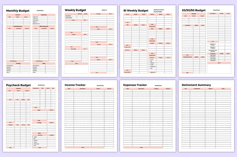 Mega Budget Planner - CraftNest - Digital Crafting and Art