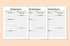 ADHD Productivity Planner - CraftNest - Digital Crafting and Art
