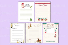 Santa Letter Template for Christmas - CraftNest - Digital Crafting and Art
