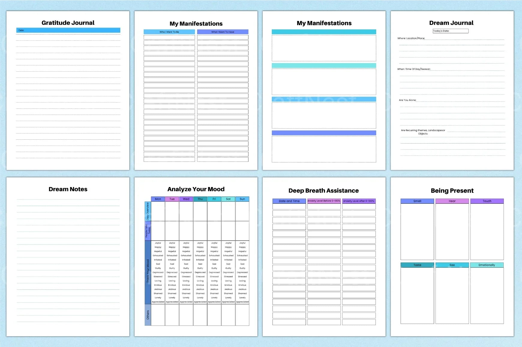 Depression Workbook: Effective Strategies for Mental Health - CraftNest - Digital Crafting and Art