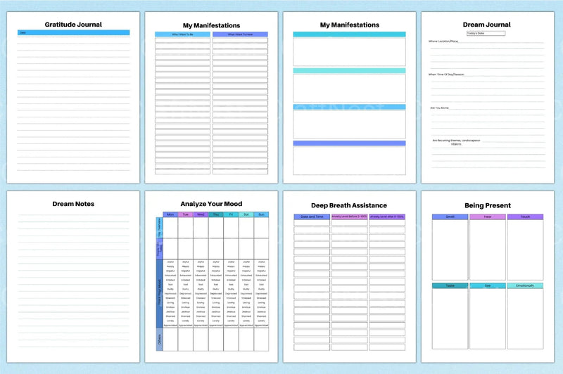 Depression Workbook: Effective Strategies for Mental Health - CraftNest - Digital Crafting and Art