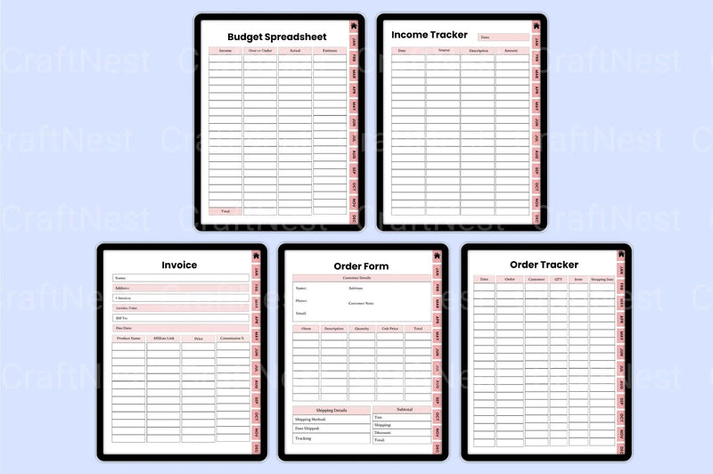 Business Workbook Guide - CraftNest - Digital Crafting and Art