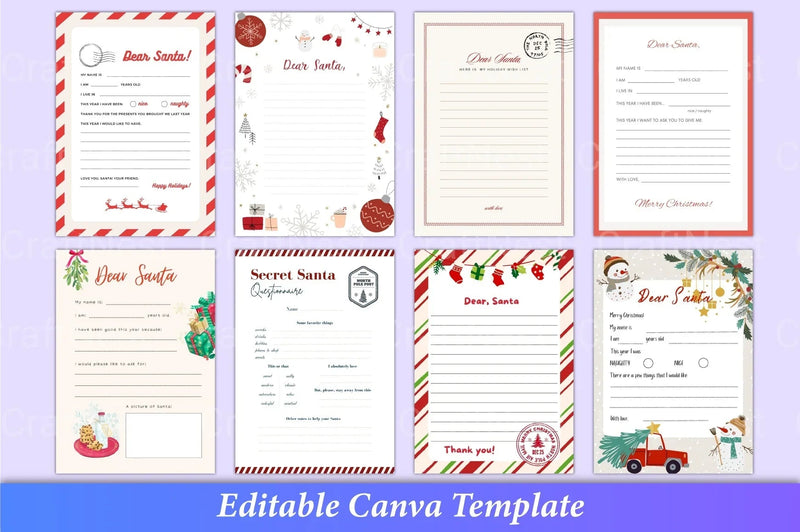 Personalized Santa Letter for Kids - CraftNest - Digital Crafting and Art