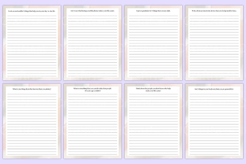 Gratitude Prompts for Daily Reflection - CraftNest - Digital Crafting and Art