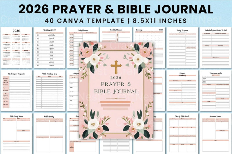 Best Selling Bible Prayer Guide - CraftNest - Digital Crafting and Art