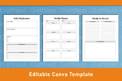 Witchy Planner Canva Template - CraftNest - Digital Crafting and Art