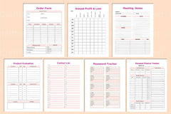 Side Hustle Planner - CraftNest - Digital Crafting and Art