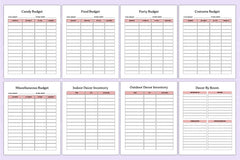 Halloween Planner Canva Template - CraftNest - Digital Crafting and Art