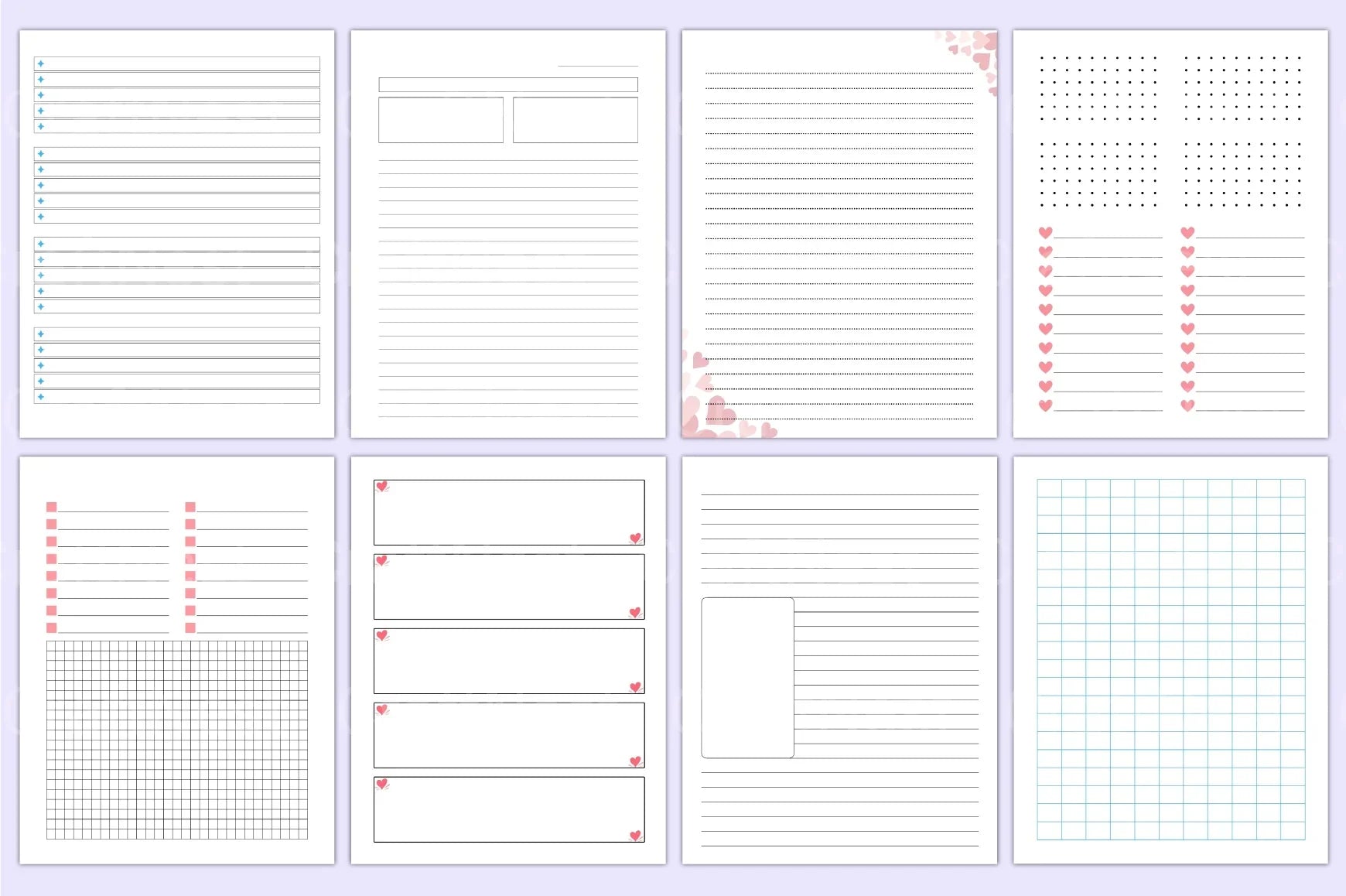 Stylish Notebook for Creative Ideas - CraftNest - Digital Crafting and Art