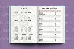 Daily Agenda Planner - CraftNest - Digital Crafting and Art