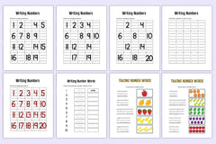 Math Activity Book for Kids - CraftNest - Digital Crafting and Art