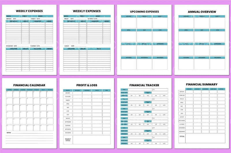 Budget Organizer Tool - CraftNest - Digital Crafting and Art