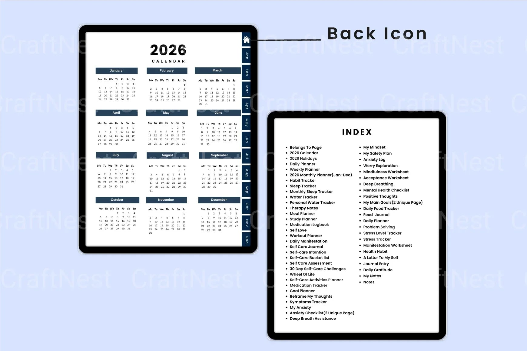 Mental Health Workbook for Personal Growth - CraftNest - Digital Crafting and Art