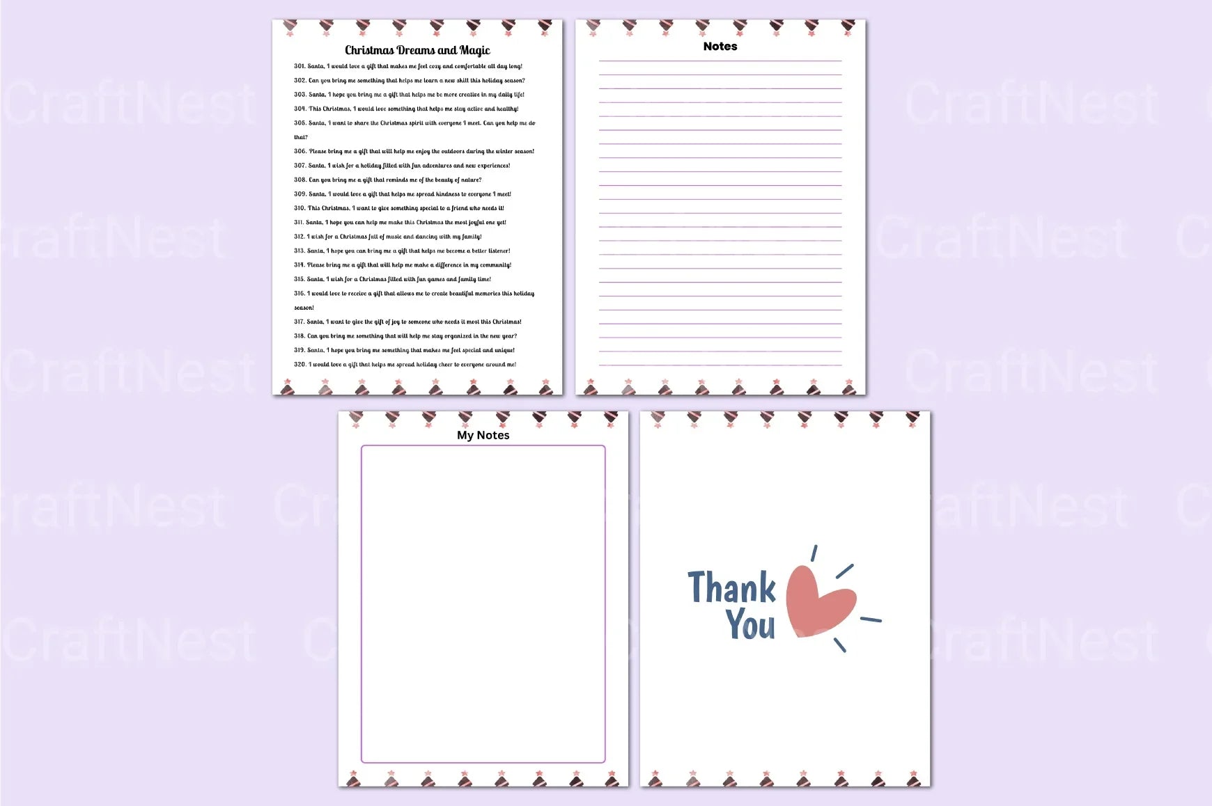 300 Creative Letters to Santa Prompts - CraftNest - Digital Crafting and Art
