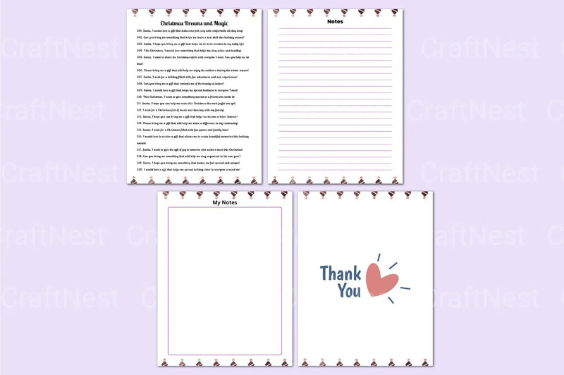 300 Creative Letters to Santa Prompts - CraftNest - Digital Crafting and Art