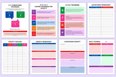 Mental Health Workbook for Personal Growth - CraftNest - Digital Crafting and Art