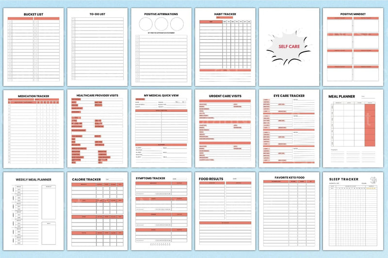 ADHD Planner for Effective Organization - CraftNest - Digital Crafting and Art