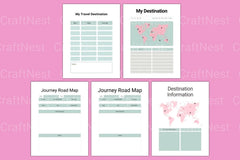 Travel Planner Guide - CraftNest - Digital Crafting and Art
