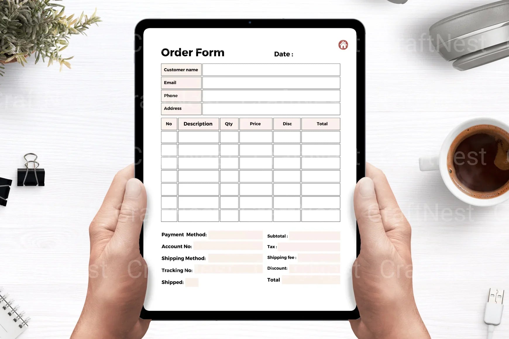 Small Business Planner Guide - CraftNest - Digital Crafting and Art