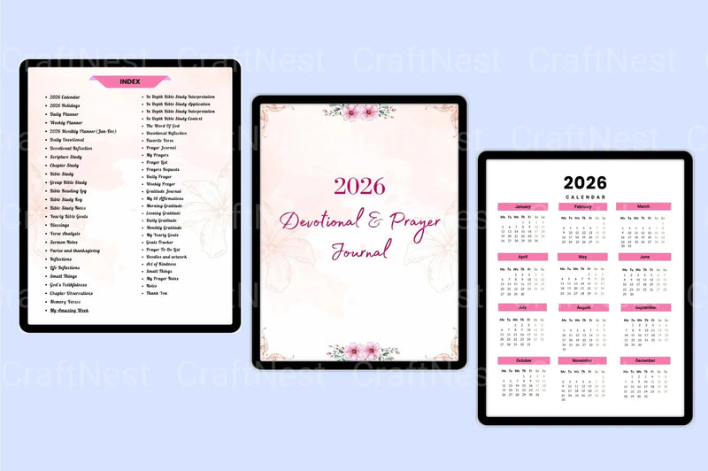 Devotional Prayer Guide - CraftNest - Digital Crafting and Art