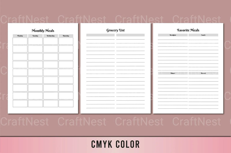 Ultimate Meal Planner Guide - CraftNest - Digital Crafting and Art