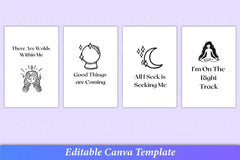 Manifestation Interior Design Canva Template - CraftNest - Digital Crafting and Art