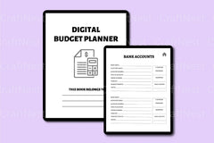 Budget Planner Template - CraftNest - Digital Crafting and Art