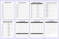 End of Life Planner Guide - CraftNest - Digital Crafting and Art