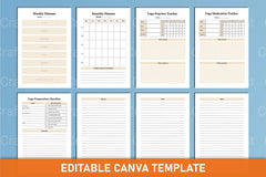 Yoga Canva Template for Design Inspiration - CraftNest - Digital Crafting and Art