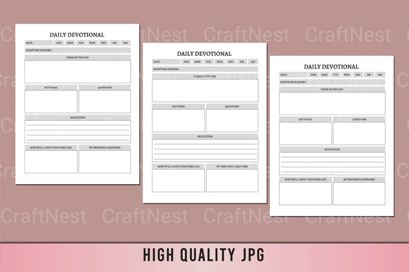 Daily Devotional Insights - CraftNest - Digital Crafting and Art