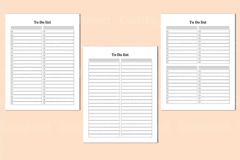 Efficient To-Do List Management - CraftNest - Digital Crafting and Art