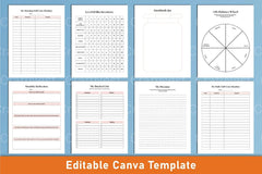 Self Confidence Planner for Personal Growth - CraftNest - Digital Crafting and Art