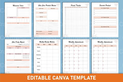 Beauty Planner Canva Template - CraftNest - Digital Crafting and Art