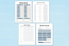 Weight Loss Design Template - CraftNest - Digital Crafting and Art