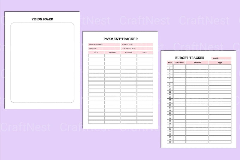 ADHD Life Planner for Effective Organization - CraftNest - Digital Crafting and Art