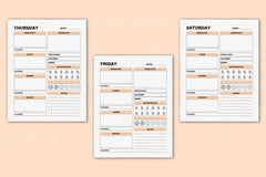Day Food Diary: Track Your Meals and Nutrition - CraftNest - Digital Crafting and Art