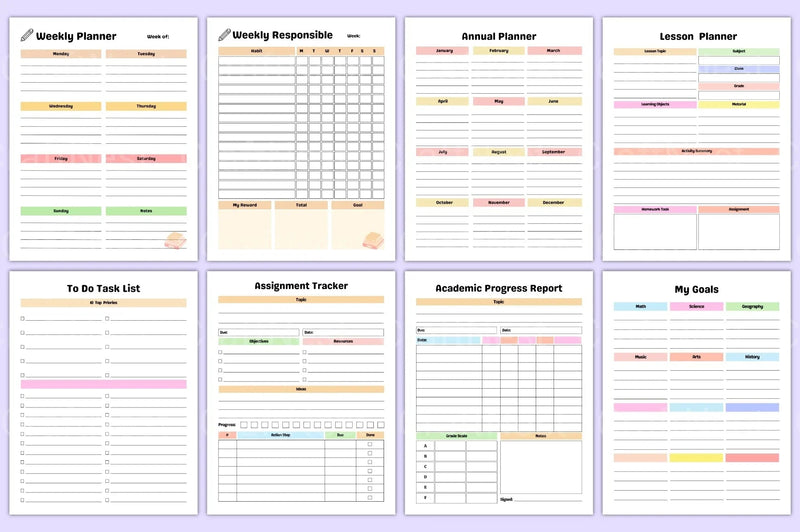 Ultimate Home School Planner - CraftNest - Digital Crafting and Art