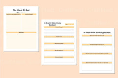 Devotional Planner for Spiritual Growth - CraftNest - Digital Crafting and Art