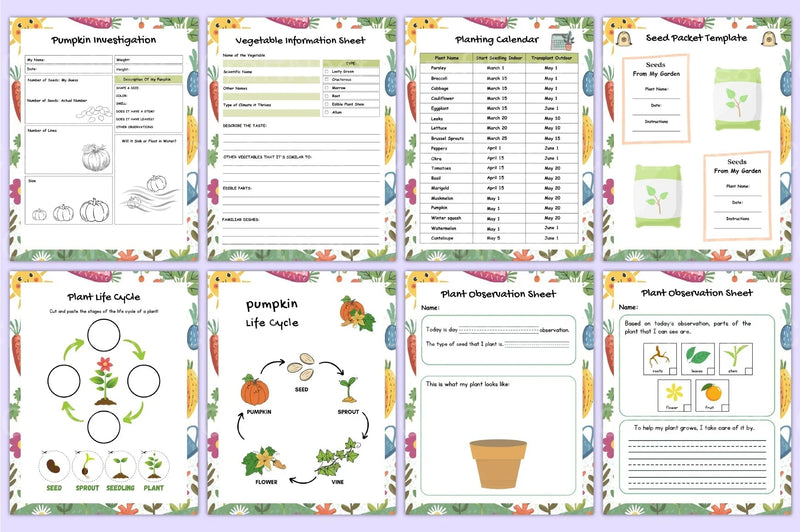 Garden Activities for Kids - CraftNest - Digital Crafting and Art