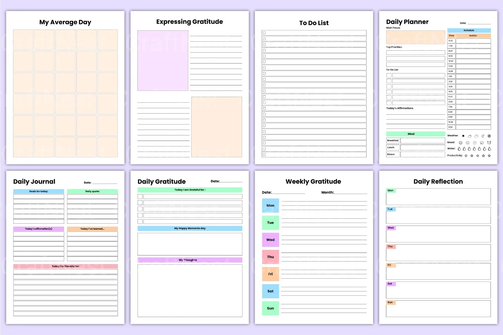 Vision Manifestation Workbook for Goal Setting and Success - CraftNest - Digital Crafting and Art