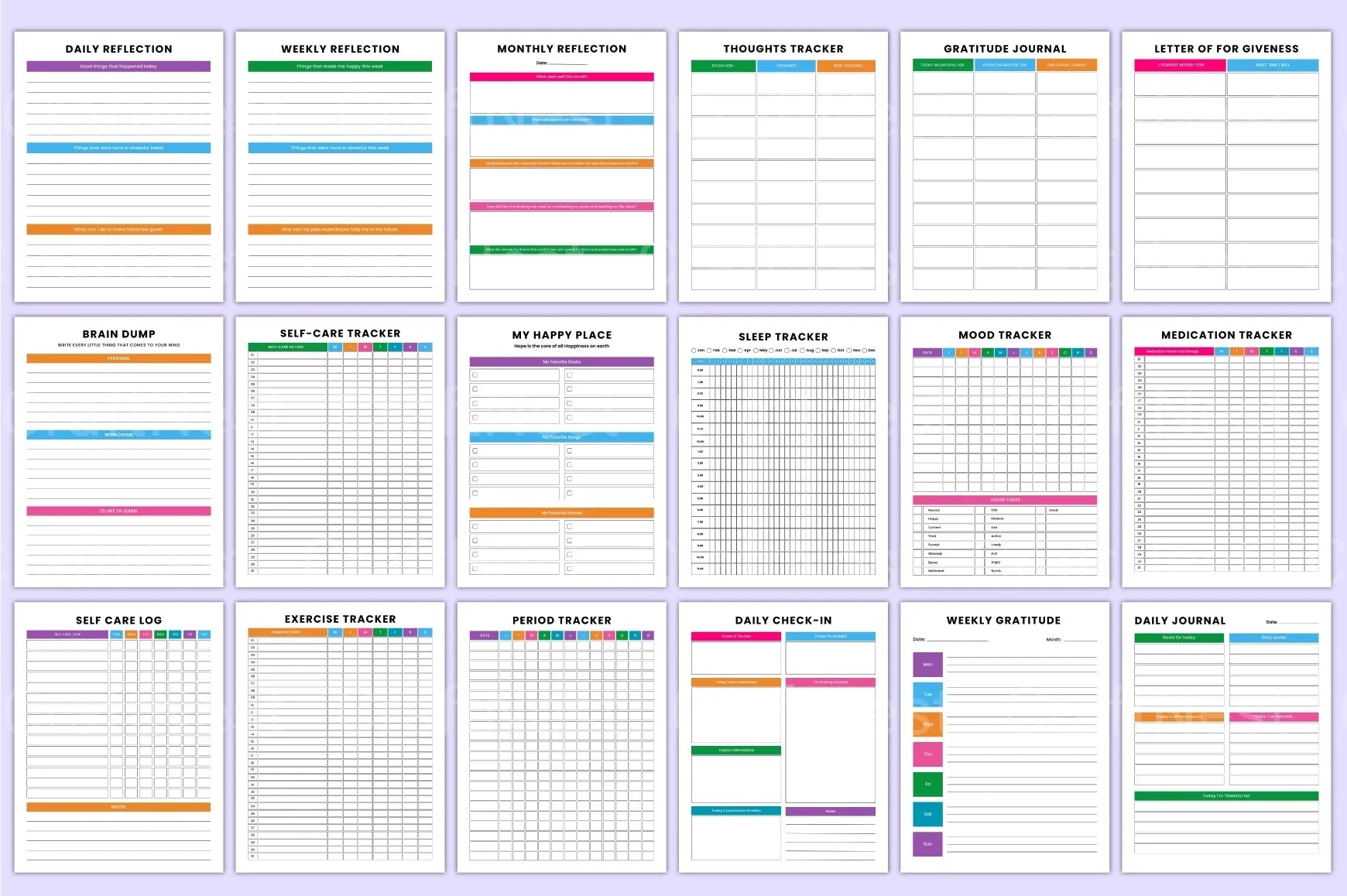 Mindfulness Self-Care Guide - CraftNest - Digital Crafting and Art